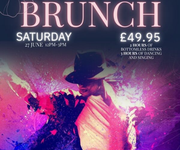 Michael Jackson Bottomless Brunch at Blossom Room Milton Keynes